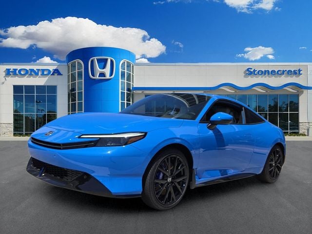 2026 Honda Prelude Hybrid in Blue — front three-quarter view